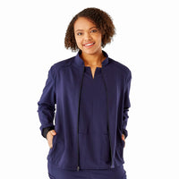 Load image into Gallery viewer, Medline Solano AVE Women's Scrub Jackets (Style 5010) - American Hospital Supply
