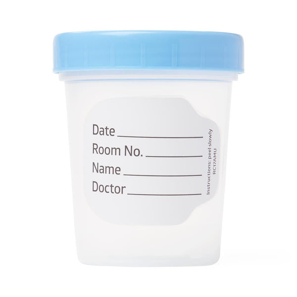 Medline Specimen Container with Sterile Fluid Pathway, 4.5 oz. - American Hospital Supply