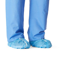 Load image into Gallery viewer, Medline Spunbonded Polypropylene Smooth Bottom Shoe Covers - American Hospital Supply
