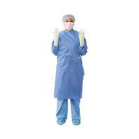 Load image into Gallery viewer, Medline Sterile Non-Reinforced Eclipse Surgical Gown, Large - American Hospital Supply
