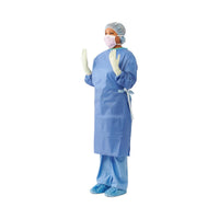 Load image into Gallery viewer, Medline Sterile Non-Reinforced Eclipse Surgical Gown, Large - American Hospital Supply
