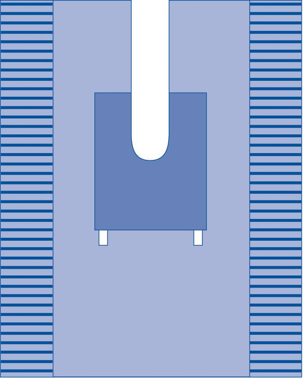 Medline Sterile Orthopedic Split Sheet, 77" x 108" (196 x 274 cm) - American Hospital Supply