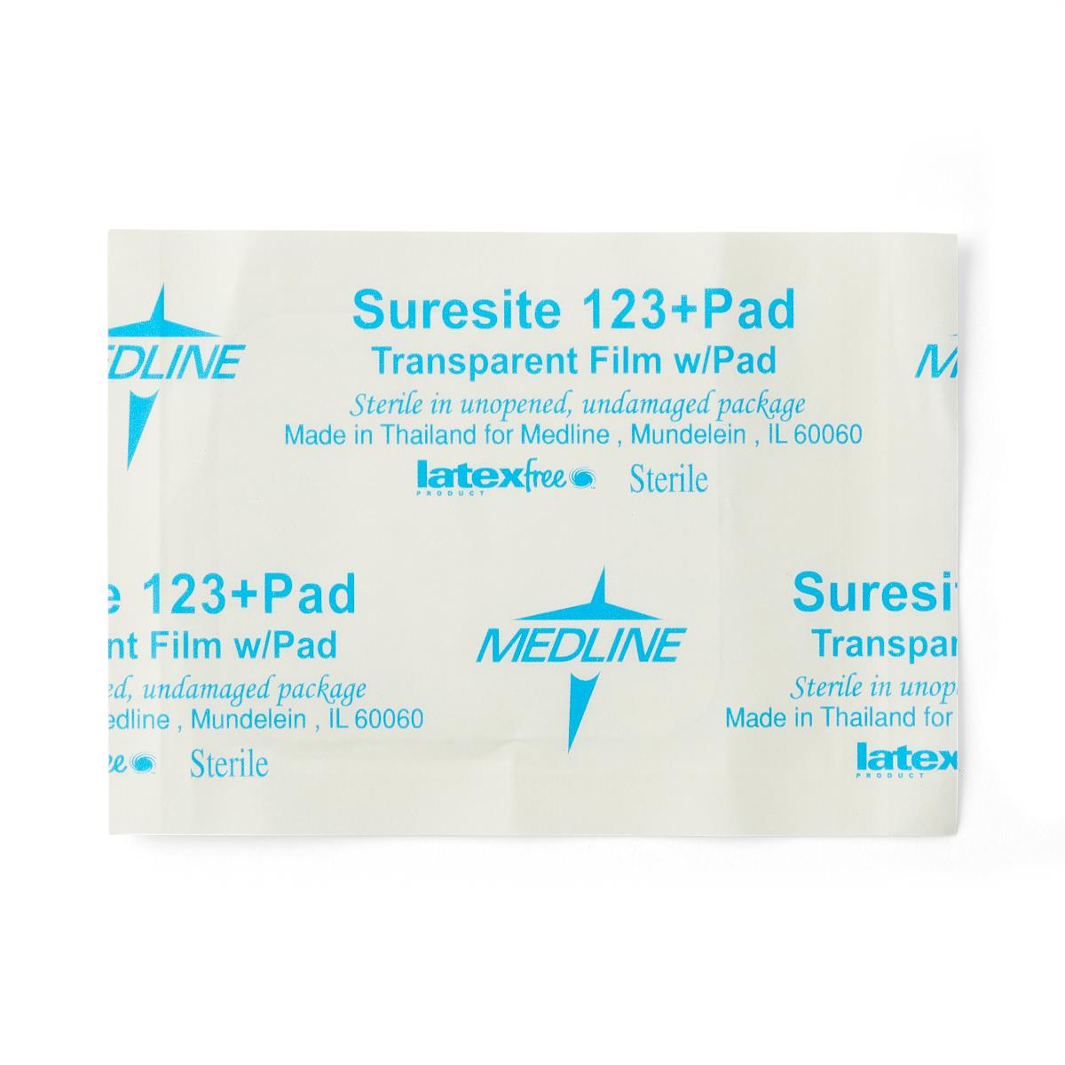 Medline SureSite 123+ Pad Transparent Dressings - American Hospital Supply