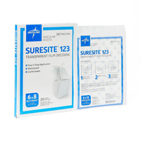 Load image into Gallery viewer, Medline SureSite 123 Transparent Film Dressing - American Hospital Supply
