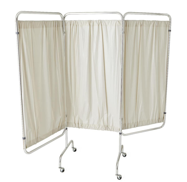 Medline Three-Panel Vinyl Privacy Screens - American Hospital Supply