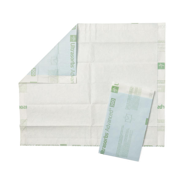 Medline Ultrasorbs Advanced+ Premium Absorbent Underpads, Capacity, 30" x 36" - American Hospital Supply