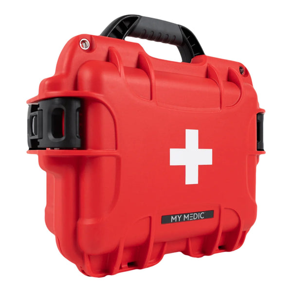 My Medic™ MyFak Pro First Aid Kit, Red Waterproof Hard Case - American Hospital Supply
