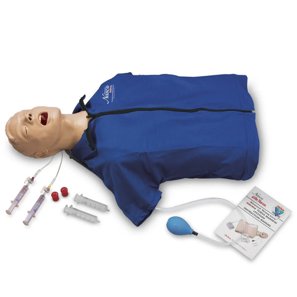 Nasco Healthcare Advanced "Airway Larry" Torso with Defibrillation Features - American Hospital Supply