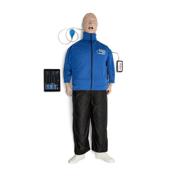 Nasco Healthcare Airway Larry with CPR Metrix and iPad - American Hospital Supply