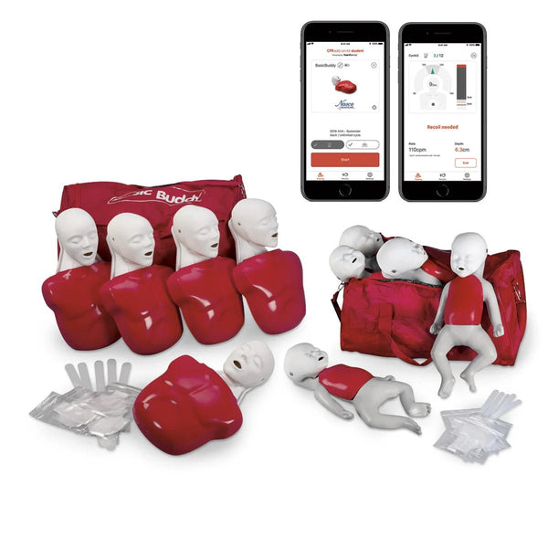Nasco Healthcare Basic Buddy Plus/Baby Buddy Classroom Pack powered by Heartisense - American Hospital Supply