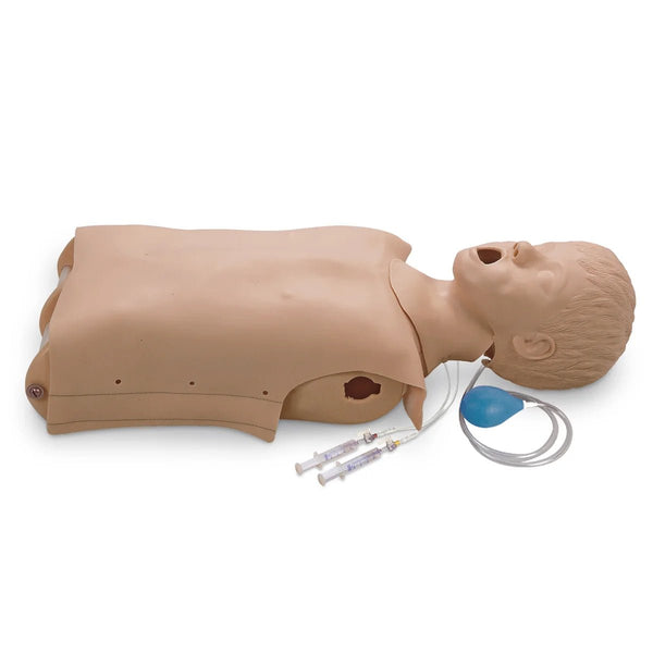 Nasco Healthcare Basic Child CRiSis Trainer Torso with Advanced Airway Management - American Hospital Supply