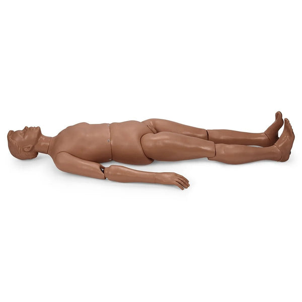Nasco Healthcare Simulaids Weighted Patient Care Manikin - Dark - American Hospital Supply