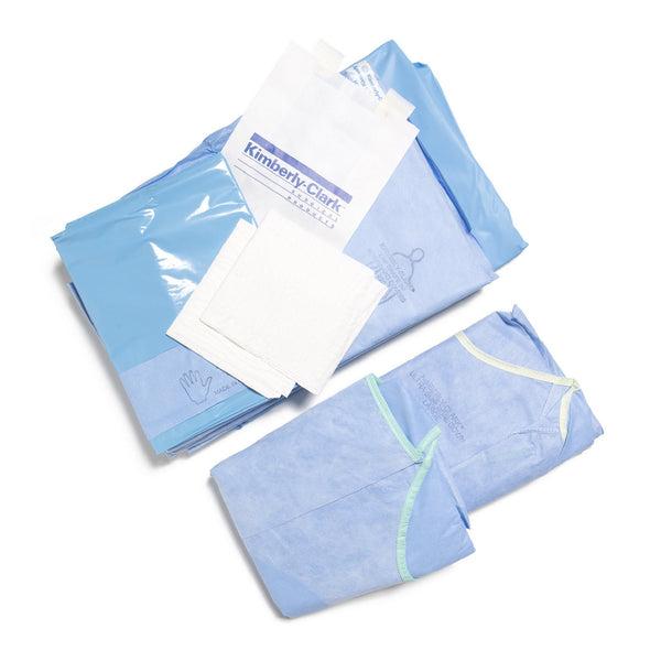 O&M Halyard Inc Abdominal Drape Pack Halyard - American Hospital Supply
