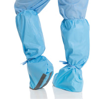 Load image into Gallery viewer, O&amp;M Halyard Inc Boot Cover Halyard Hi Guard Ultra One Size Fits Most Knee High Foam Traction Strip - American Hospital Supply
