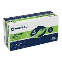 Load image into Gallery viewer, O&amp;M Halyard Inc Exam Glove FLEXAPRENE Green Small 200 per Box NonSterile - American Hospital Supply
