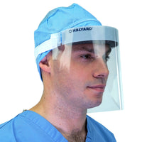Load image into Gallery viewer, O&amp;M Halyard Inc Face Shield Halyard One Size Fits Most 3/4 Length - American Hospital Supply
