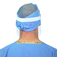 Load image into Gallery viewer, O&amp;M Halyard Inc Face Shield Halyard One Size Fits Most 3/4 Length - American Hospital Supply
