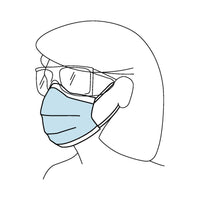 Load image into Gallery viewer, O&amp;M Halyard Inc Procedure Mask FluidShield ASTM Level 2 One Size Fits Most - American Hospital Supply
