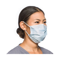Load image into Gallery viewer, O&amp;M Halyard Inc Procedure Mask FluidShield ASTM Level 2 One Size Fits Most - American Hospital Supply
