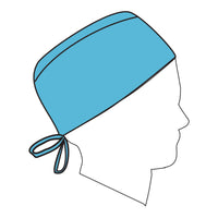 Load image into Gallery viewer, O&amp;M Halyard Inc Surgeon Cap One Size Fits Most Blue - American Hospital Supply
