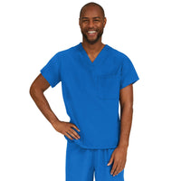 Load image into Gallery viewer, PerforMAX Unisex Reversible 1 - Pocket Scrub Tops with Chest Pocket (Style 810) - American Hospital Supply
