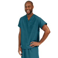 Load image into Gallery viewer, PerforMAX Unisex Reversible 1 - Pocket Scrub Tops with Chest Pocket (Style 810) - American Hospital Supply
