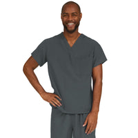 Load image into Gallery viewer, PerforMAX Unisex Reversible 1 - Pocket Scrub Tops with Chest Pocket (Style 810) - American Hospital Supply
