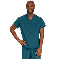 Load image into Gallery viewer, PerforMAX Unisex Reversible 1 - Pocket Scrub Tops with Chest Pocket (Style 810) - American Hospital Supply

