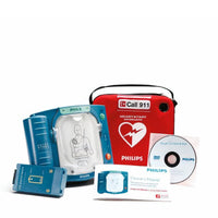Load image into Gallery viewer, Philips HeartStart Home Automated External Defibrillator (AED) with Pads &amp; Carrying Case - American Hospital Supply
