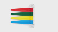 Load and play video in Gallery viewer, American Hospital Supply Exam Room Wall Flag

