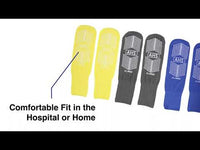 Load and play video in Gallery viewer, AHS Slipper Socks – Non-Slip Hospital Socks for Patient Safety
