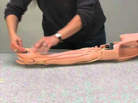 Load and play video in Gallery viewer, Nasco Healthcare Life/form Advanced Venipuncture and Injection Arm: Skin and Vein Replacement Kit
