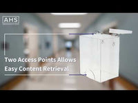 Load and play video in Gallery viewer, American Hospital Supply Storage Container with Lid
