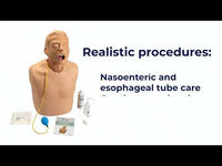 Load and play video in Gallery viewer, Nasco Healthcare NG Tube &amp; Trach Skills Simulator
