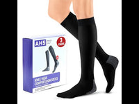 Load and play video in Gallery viewer, AHS Knee High Compression Socks
