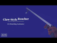 Load and play video in Gallery viewer, AHS 32 Inch Ultra Lightweight Claw-Style Reacher – Aluminum Reaching Tool with Non-Slip Pad
