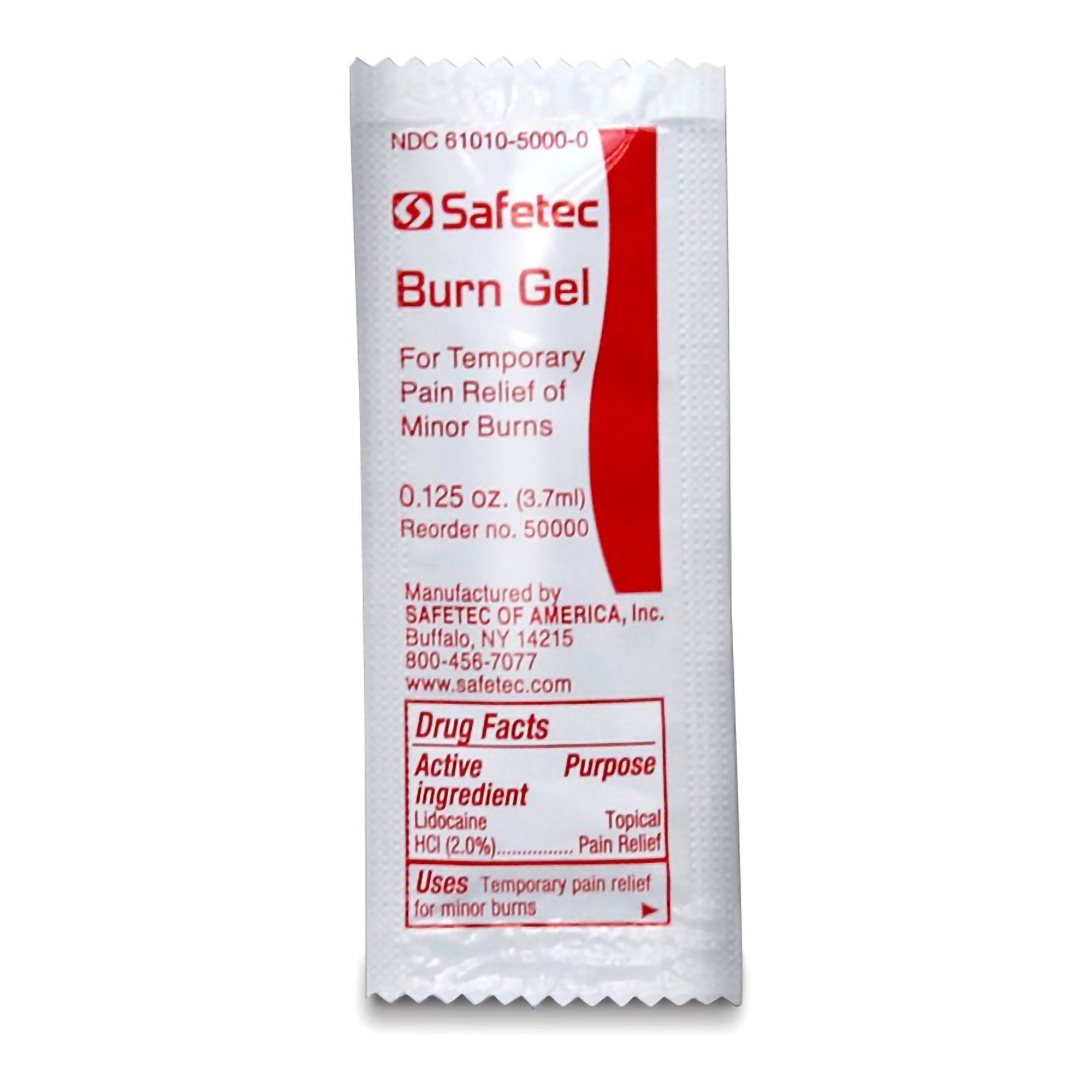 Safetec Lidocaine First Aid Burn Gel | American Hospital Supply