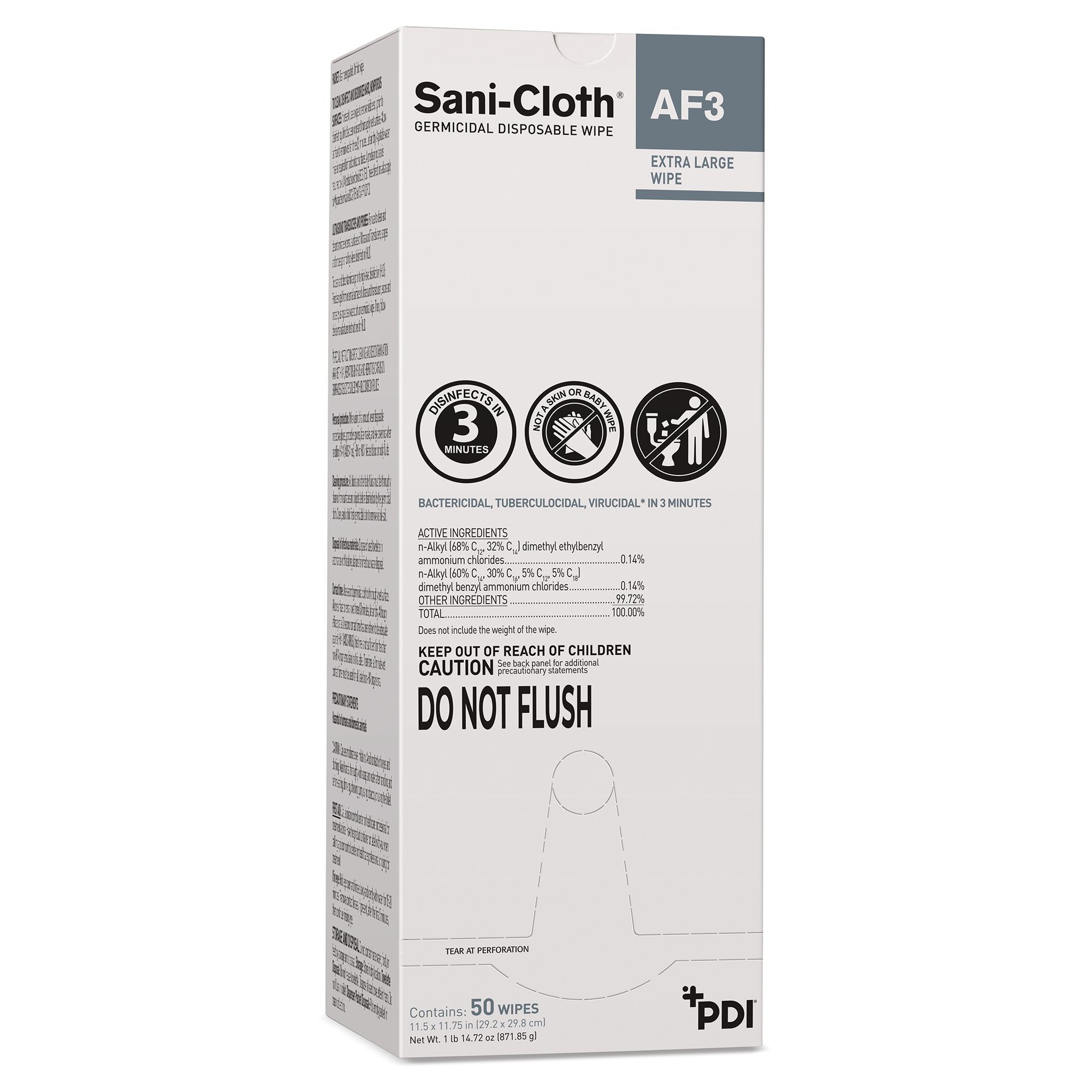 Sani-Cloth® AF3, Surface Disinfectant Wipes - American Hospital Supply
