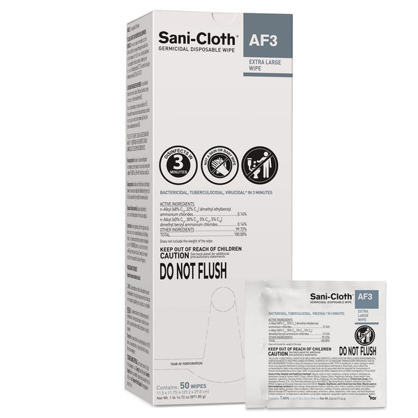 Sani - Cloth® AF3, Surface Disinfectant Cleaner Wipes - American Hospital Supply