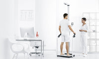 Load image into Gallery viewer, seca mBCA Ultra, medical Body Composition Analyzer with handrail and ultrasonic height rod - American Hospital Supply
