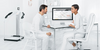 seca mBCA Pro, medical Body Composition Analyzer with handrail
