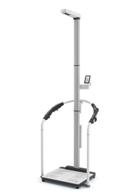 Load image into Gallery viewer, seca mBCA Ultra, medical Body Composition Analyzer with handrail and ultrasonic height rod
