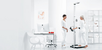 Load image into Gallery viewer, seca mBCA Ultra, medical Body Composition Analyzer with handrail and ultrasonic height rod
