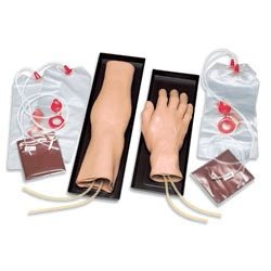 Simulaids,IV Training Arm and Hand Set - American Hospital Supply