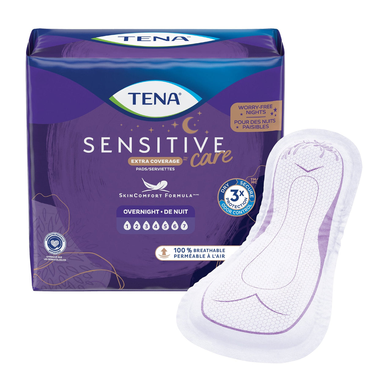 Tena® Intimates™ Overnight Bladder Control Pad, 16 - Inch Length - American Hospital Supply