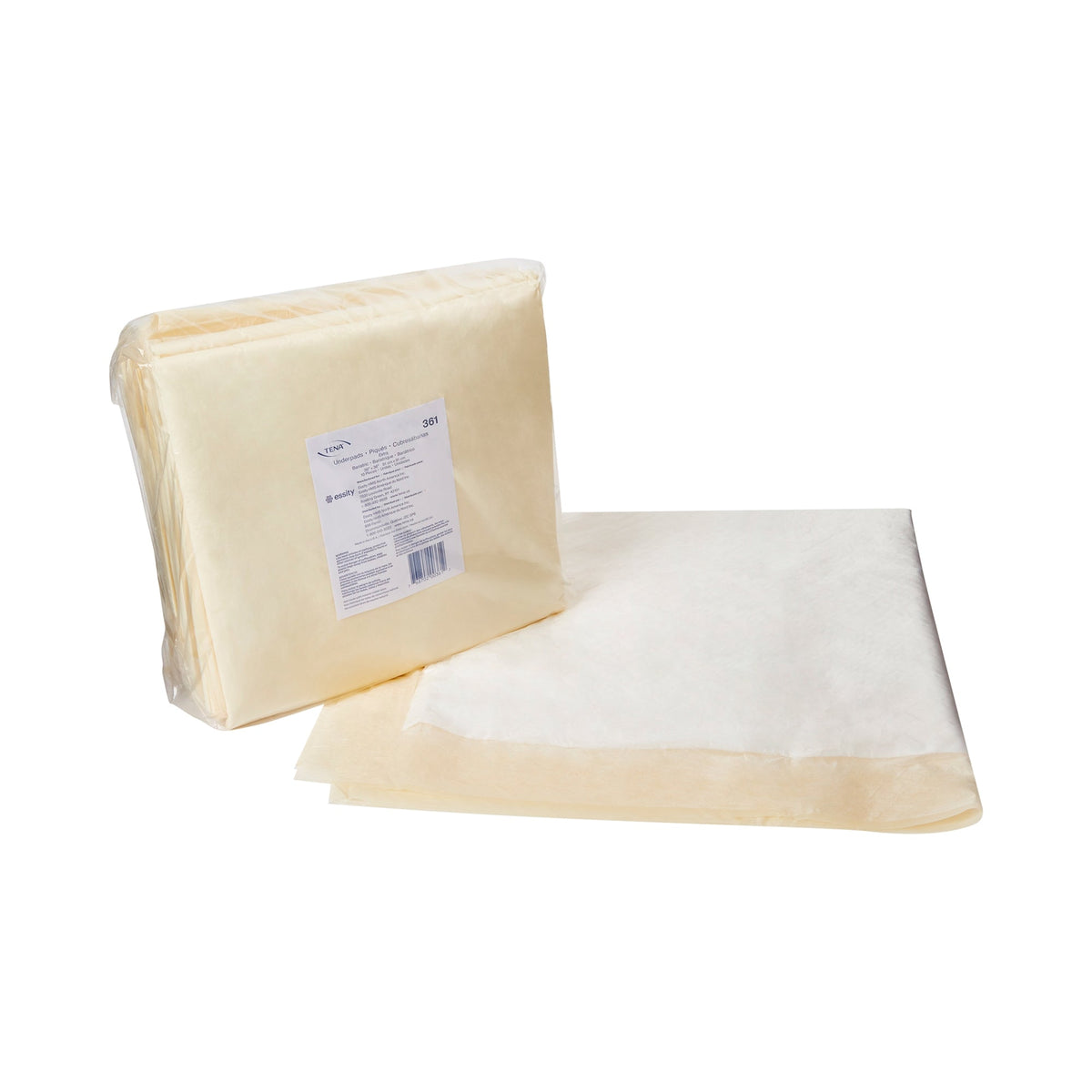TENA Underpad Extra, 36" x 36", Disposable, Light Absorbency - American Hospital Supply