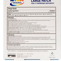 Load image into Gallery viewer, Topical Pain Relief Icy Hot 5% Strength Menthol Patch 5 per Box - American Hospital Supply

