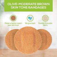 Load image into Gallery viewer, TruColour Skin Tone Spot Bandages - American Hospital Supply
