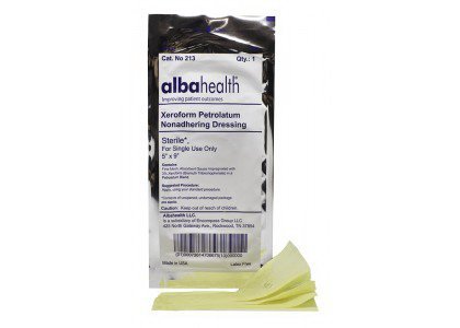 xeroform dressing Petrolatum Impregnated Dressing, 5 x 9 Inch Storia Floral Eyelet Mini MATERIAL:Textured Poly Size:40W | 34-36L
