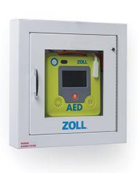 Load image into Gallery viewer, Zoll AED 3 Semi - Recessed Wall Cabinet - American Hospital Supply
